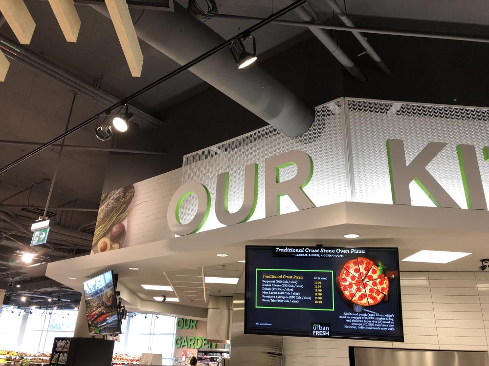 Aalto Grocery Store Signage