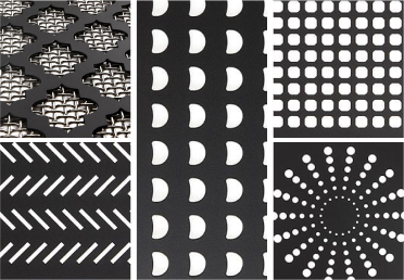 CNC Punching & Textured Metal